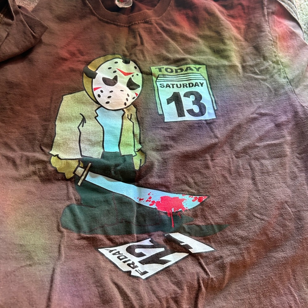 Fruit of the Loom Brown Graphic Tee
